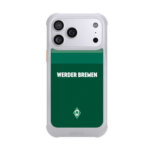 Apple iPhone 17 Pro Max NIVOmax Werder Bremen Schriftzug Raute