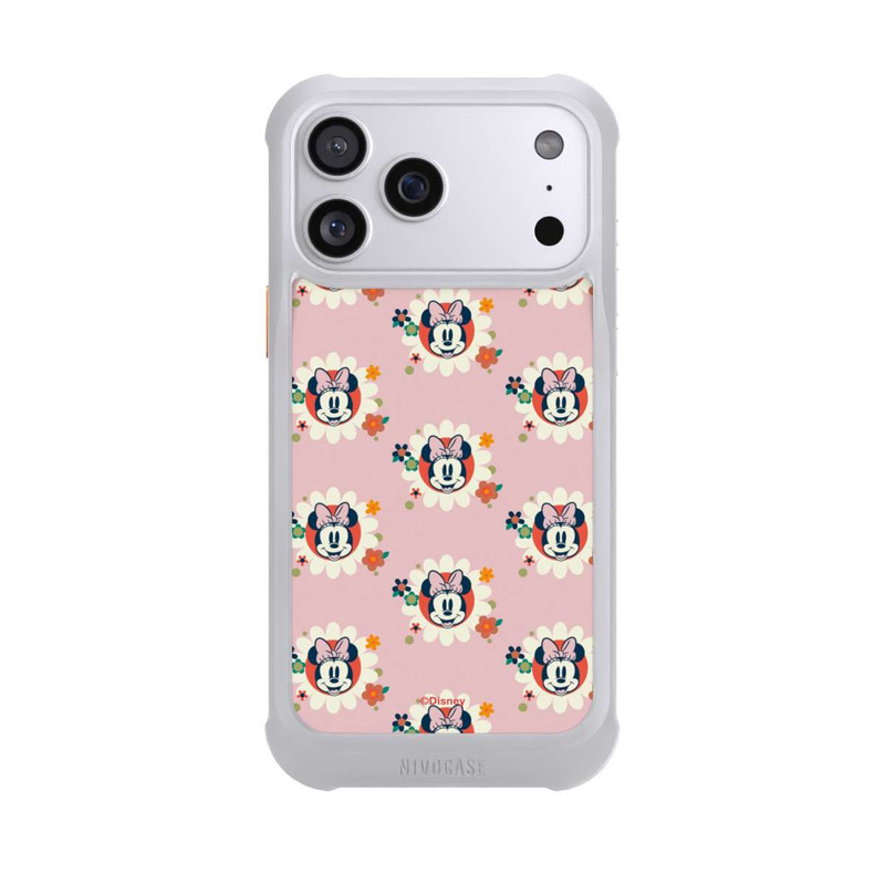 iPhone 17 Pro Max NIVOmax Minnie's Magic Flowers Retro Pattern