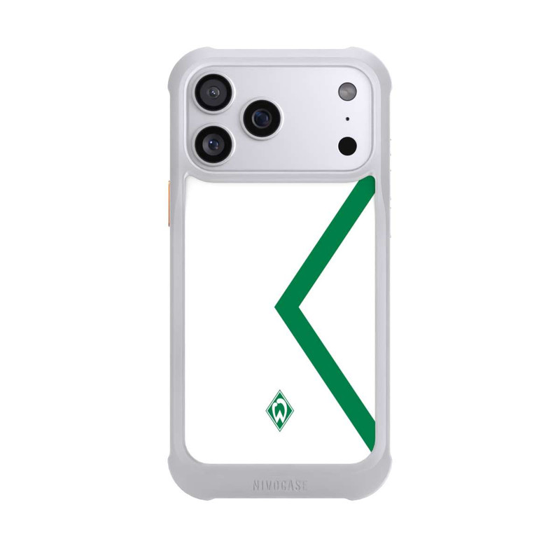 iPhone 17 Pro Max NIVOmax Werder Bremen Rautenelement Grün