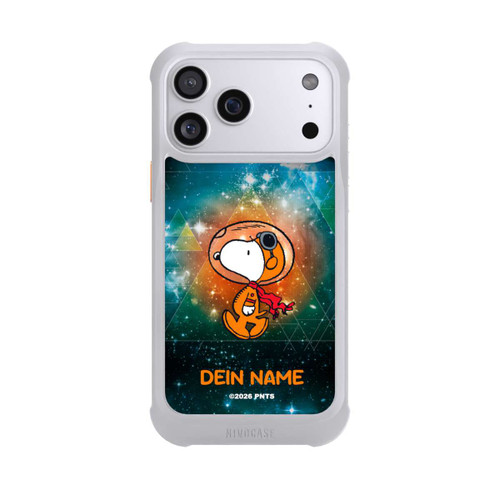 Apple iPhone 17 Pro Max NIVOmax Snoopy Weltraumreisender Personalisierbar