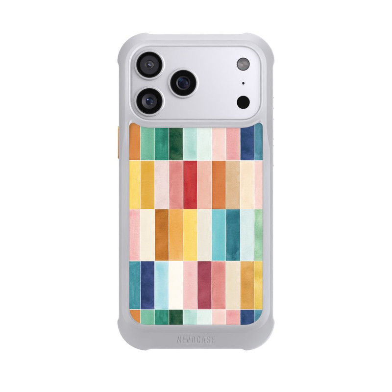 iPhone 17 Pro Max NIVOmax Modern Craft Geometric Rectangular Tiles