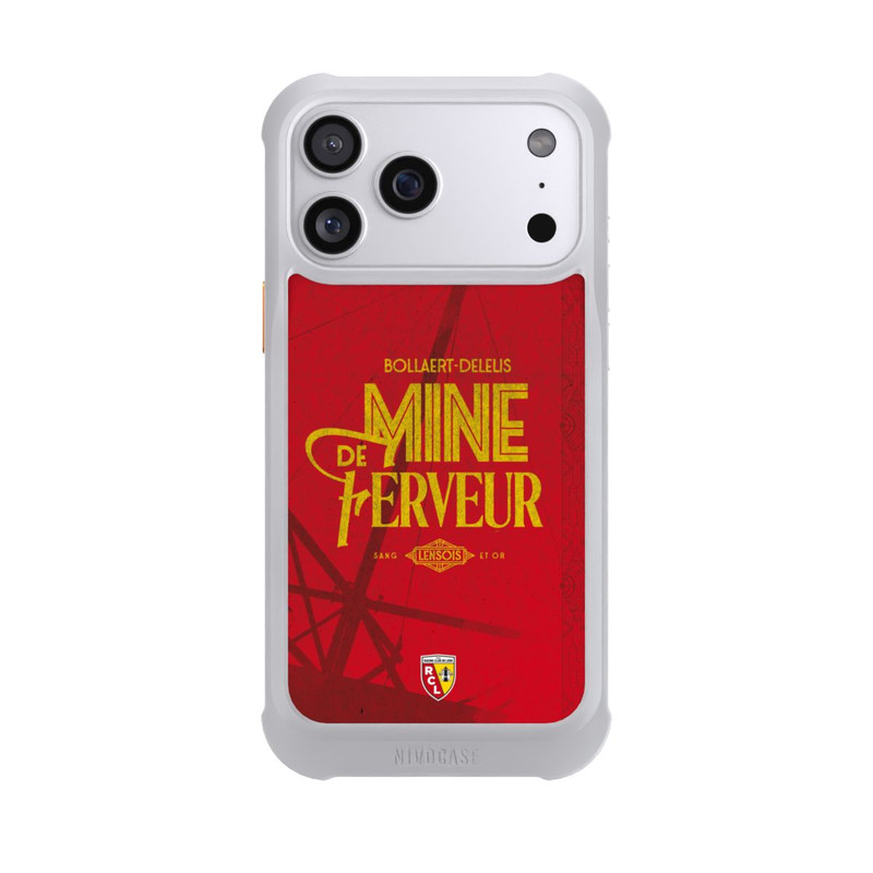 iPhone 17 Pro Max NIVOmax RC Lens Mine de Ferveur red V2