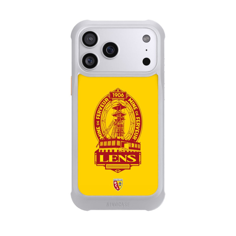 iPhone 17 Pro Max NIVOmax RC Lens Mine de Ferveur Emblem rot