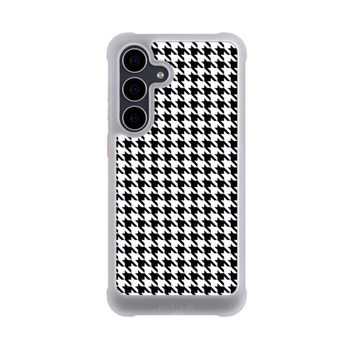 Samsung Galaxy S25 FE NIVOmax Houndstooth black-white