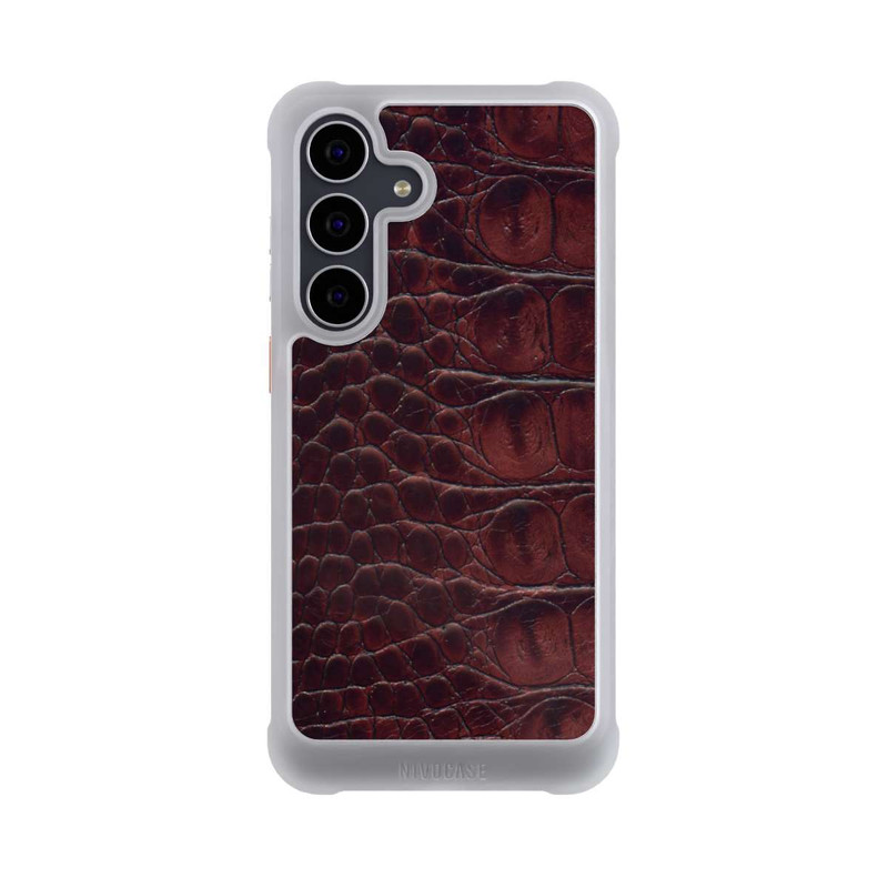 Galaxy S25 FE NIVOmax Cuir de Crocodile