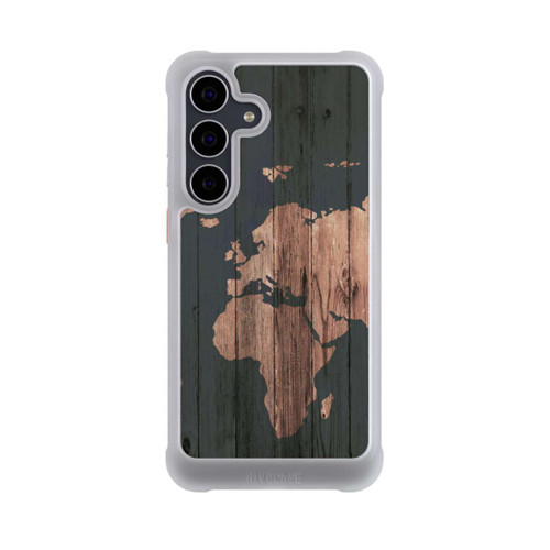 Samsung Galaxy S25 FE NIVOmax Wooden World Map