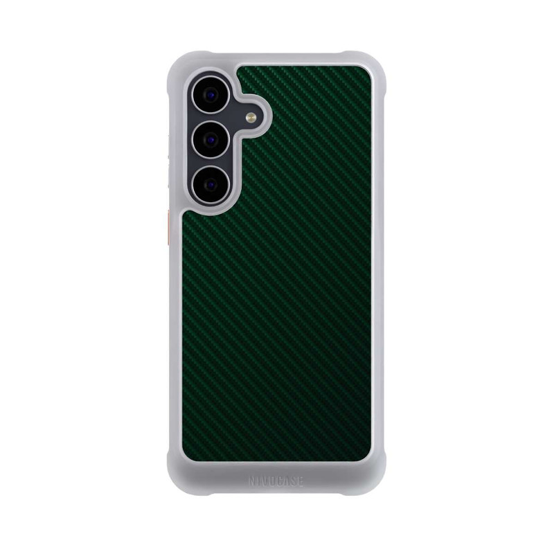 Galaxy S25 FE NIVOmax British Racing Green Carbon