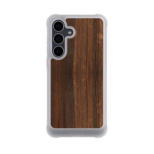 Samsung Galaxy S25 FE NIVOmax Nußbaum Holzlook