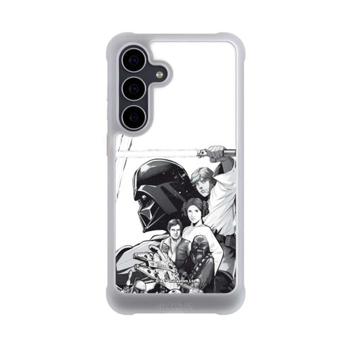 Samsung Galaxy S25 FE NIVOmax Star Wars Characters - Black and White