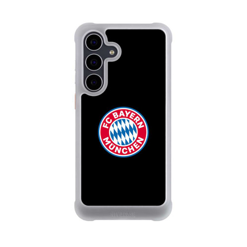 Samsung Galaxy S25 FE NIVOmax FCB Logo auf Schwarz