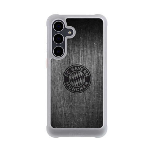 Samsung Galaxy S25 FE NIVOmax Metalllook FCB Logo einfarbig