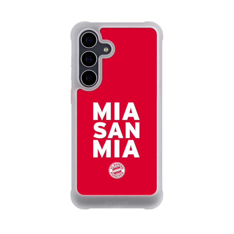 Galaxy S25 FE NIVOmax Mia San Mia FCB Rot