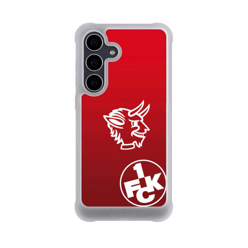 Samsung Galaxy S25 FE NIVOmax Teufelskopf FCK auf Rot
