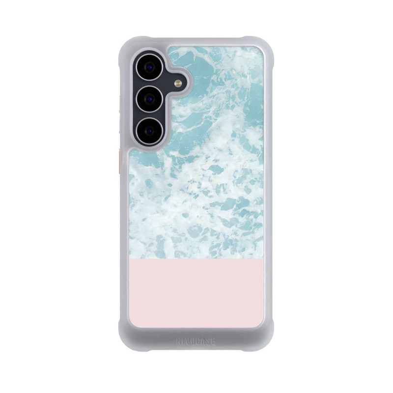 Galaxy S25 FE NIVOmax Rosa am Meer