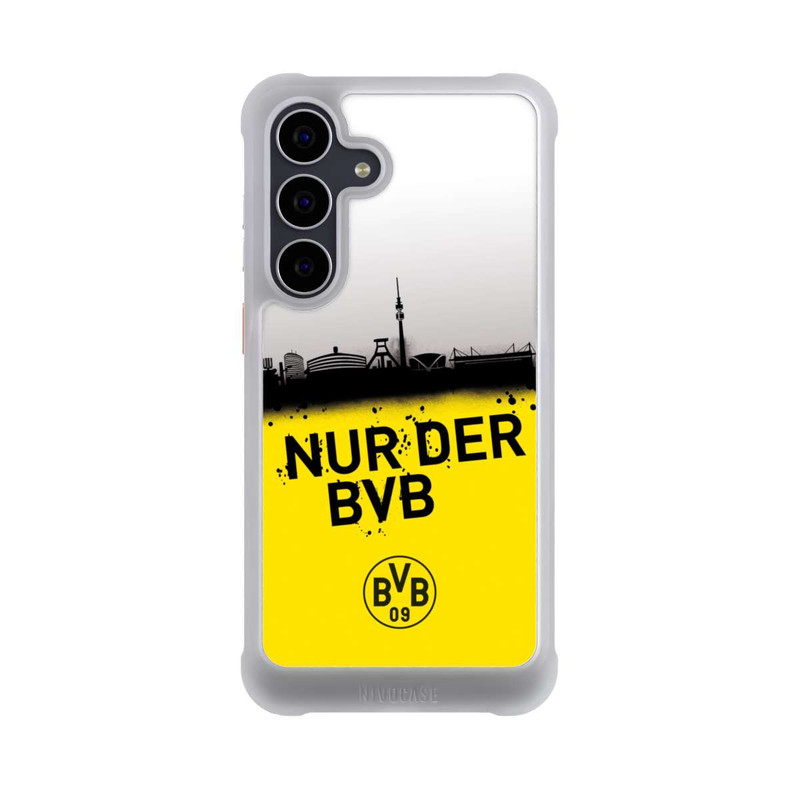 Galaxy S25 FE NIVOmax Nur der BVB - Silhouette