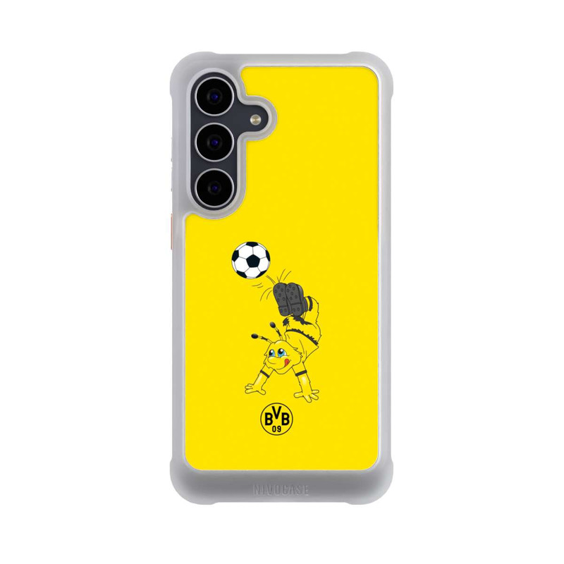 Galaxy S25 FE NIVOmax Emma mit Fussball - BVB