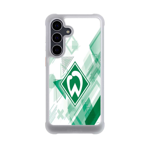 Samsung Galaxy S25 FE NIVOmax Weiße Grafikelemente - Werder Bremen