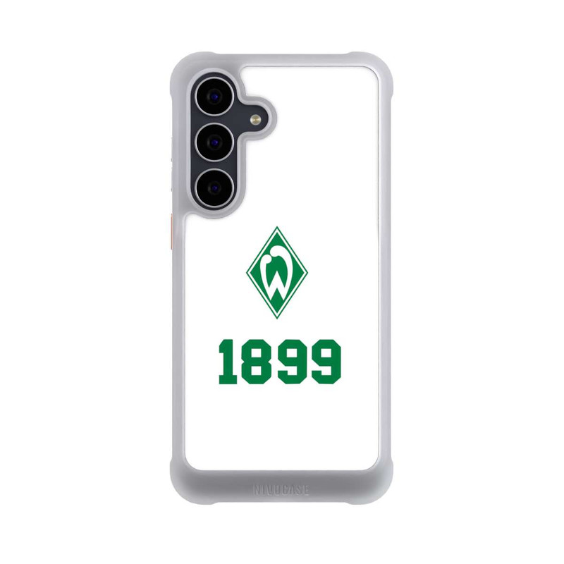 Galaxy S25 FE NIVOmax 1899 Grün-Weiß Lebenslang Weiss - Werder Bremen