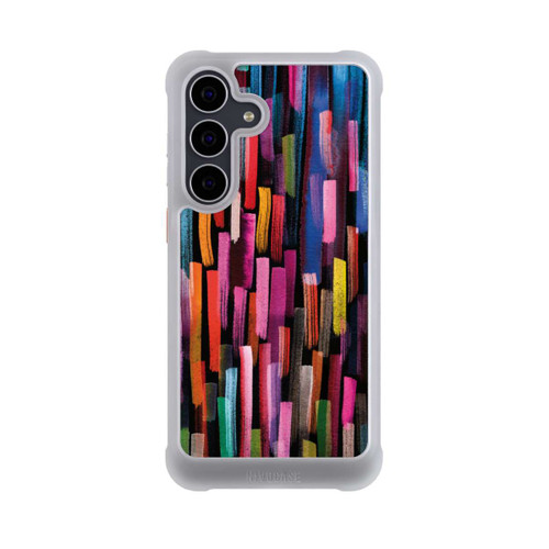 Samsung Galaxy S25 FE NIVOmax Colourful Brushstrokes Black