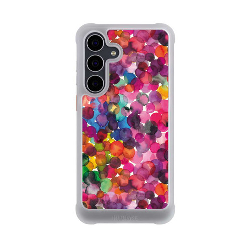 Samsung Galaxy S25 FE NIVOmax Überlappende Aquarellpunkte