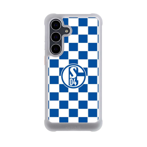 Samsung Galaxy S25 FE NIVOmax Muster Schalke 04