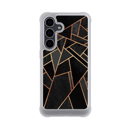 Samsung Galaxy S25 FE NIVOmax Schwarze Nacht Gold Druck