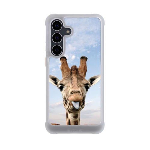 Samsung Galaxy S25 FE NIVOmax Giraffe auf der Straße