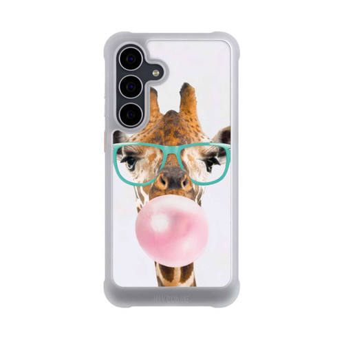 Samsung Galaxy S25 FE NIVOmax Giraffe mit Kaugummi