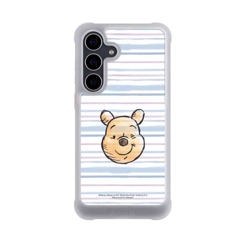 Galaxy S25 FE NIVOmax Winnie Puuh auf Streifen