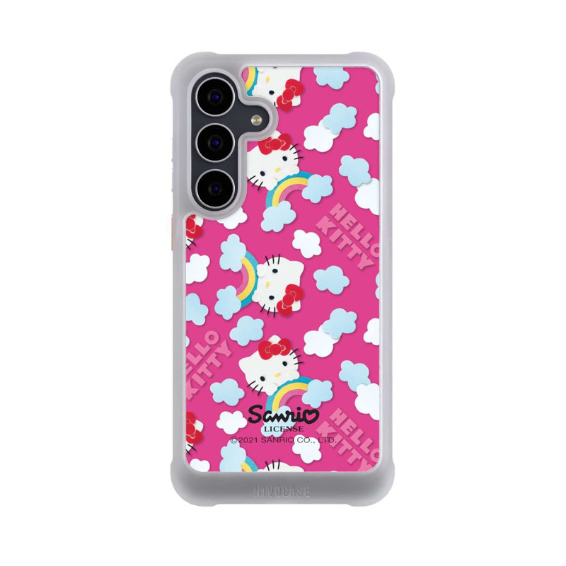 Galaxy S25 FE NIVOmax Hello Kitty Regenbogenmuster