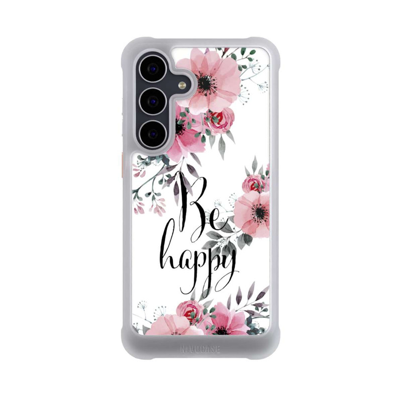 Galaxy S25 FE NIVOmax Be Happy Flowers