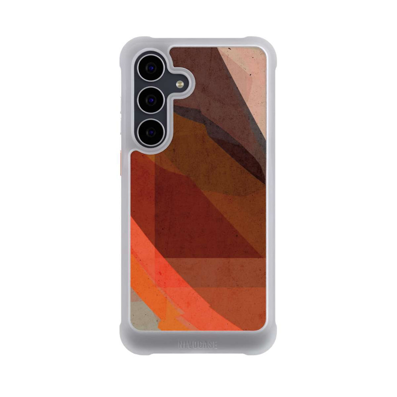 Galaxy S25 FE NIVOmax Vague rouge rouille