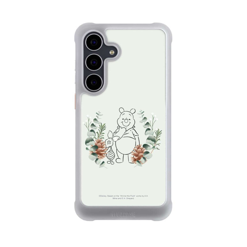 Galaxy S25 FE NIVOmax Grüne Liebe Puuh und Ferkel