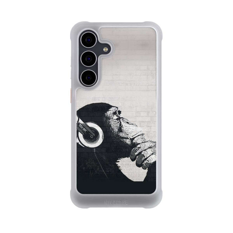Galaxy S25 FE NIVOmax Musiker Affe