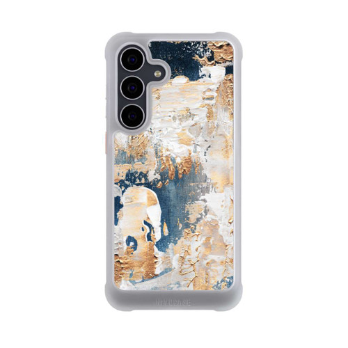 Samsung Galaxy S25 FE NIVOmax Abstraction Blue and Gold
