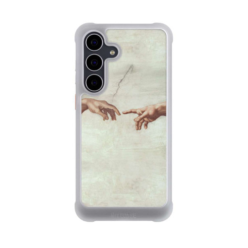 Samsung Galaxy S25 FE NIVOmax Die Hände von Gott und Adam von Michelangelo Buonarroti