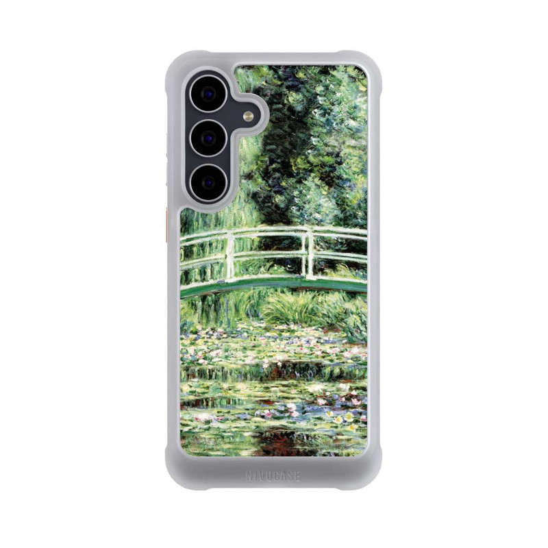 Galaxy S25 FE NIVOmax White Waterlilies by Claude Monet