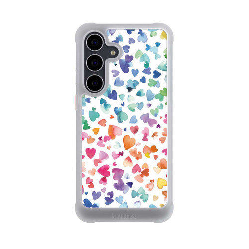 Samsung Galaxy S25 FE NIVOmax Liebesherzen aquarell