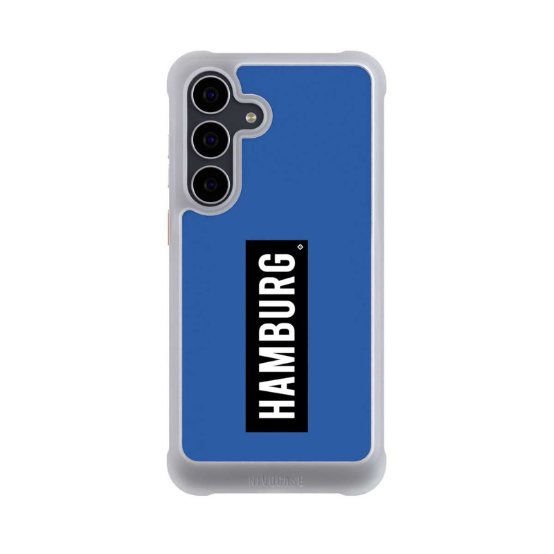 Galaxy S25 FE NIVOmax HSV Hamburg Schwarz Blau