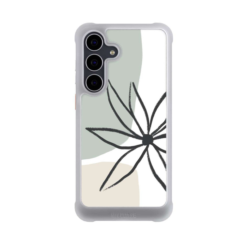 Galaxy S25 FE NIVOmax Blume Minze und Sahne