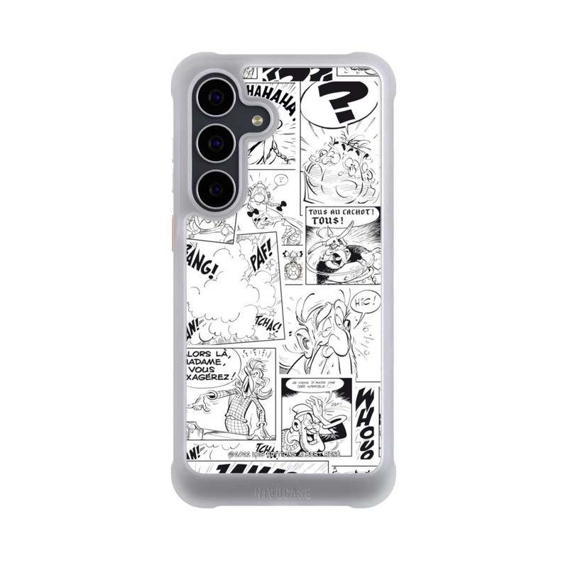 Galaxy S25 FE NIVOmax BD Astérix Blanc & Noir