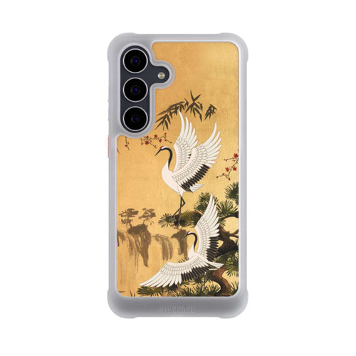 Samsung Galaxy S25 FE NIVOmax Kraniche Gold Japan 2