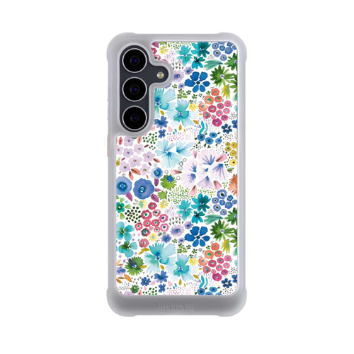Samsung Galaxy S25 FE NIVOmax Petites Fleurs de Printemps Bleues