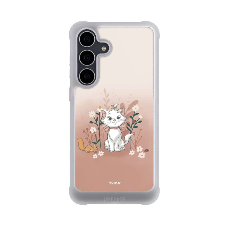 Galaxy S25 FE NIVOmax Marie avec des fleurs