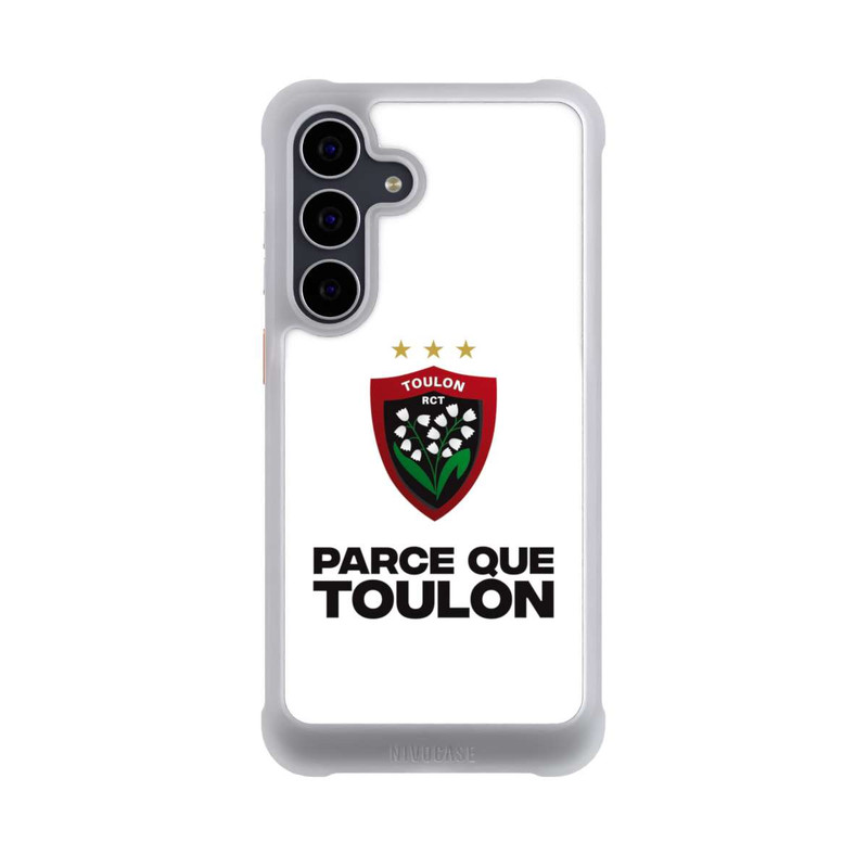 Galaxy S25 FE NIVOmax RC Toulonnais Blanc