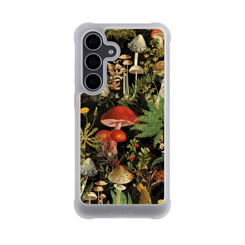 Galaxy S25 FE NIVOmax Verschiedene Pilze Im Wald