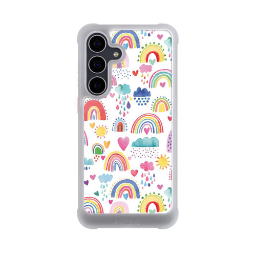 Samsung Galaxy S25 FE NIVOmax Lovely Rainbows Multi Red