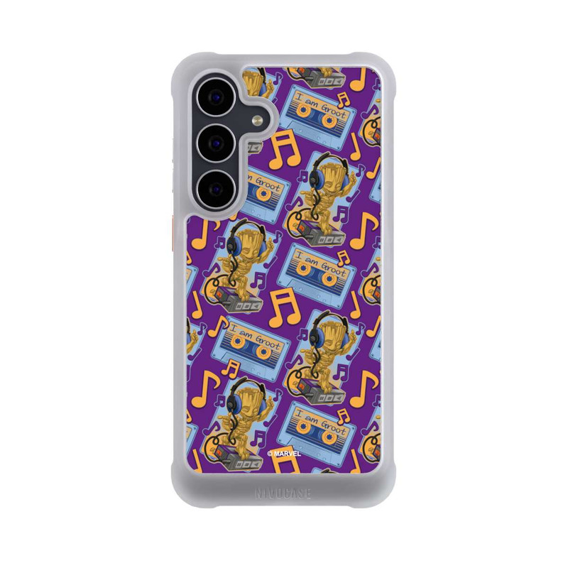 Galaxy S25 FE NIVOmax Groot Comic Headphones Guardians of the Galaxy