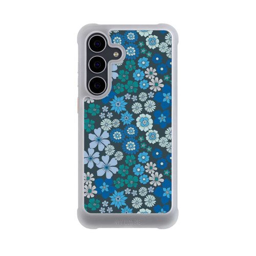 Samsung Galaxy S25 FE NIVOmax Blaue Blumen DeinDesign