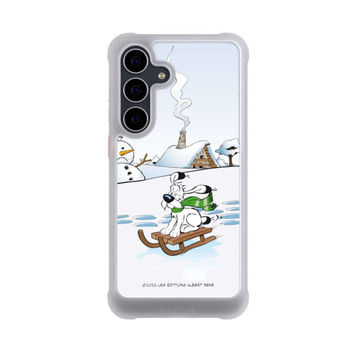 Samsung Galaxy S25 FE NIVOmax Idéfix fait du traîneau